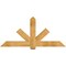 Ekena Millwork Kennewick Rough Sawn Timber Gable Bracket, Western Red Cedar, 72"W x 33"H x 4"D x 6"F, 11/12 Pitch GBW072X33X0406KEN00RWR - alternate 1